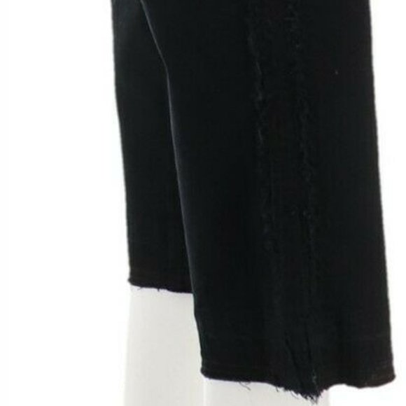 NWT PEACE LOVE WORLD REVERSE TUXEDO STRIPE VINTAGE‎ BLACK JEANS 6 - Picture 6 of 14